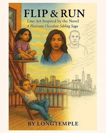 Flip & Run Line Art: Inspired by the Novel